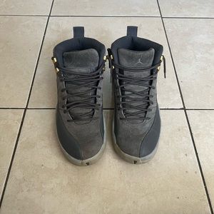 Nike Air Jordan Retro 12 XII Dark Grey Wolf Gray 130690-005 Men’s Size 10.5